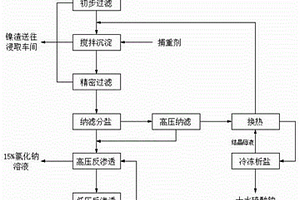 含重金屬的高鹽廢水處理工藝