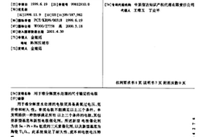 用于難分解廢水處理的尺寸穩(wěn)定性電極