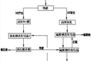 高含鹽廢水分鹽資源化工藝及系統(tǒng)