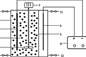 基于電化學(xué)還原輔助的生物吸附一體化反應(yīng)器及含六價(jià)鉻廢水的處理方法