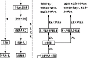 高濃度難降解含鹽有機廢水的資源化回收利用處理工藝