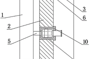 反滲透膜柱與超純水機(jī)機(jī)箱的安裝結(jié)構(gòu)