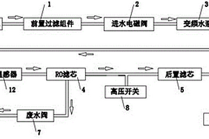 通過水溫自動調節(jié)水泵頻率的凈水器