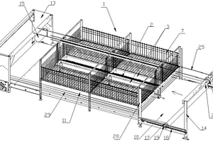 帶旋轉(zhuǎn)式出籠裝置的禽類養(yǎng)殖籠