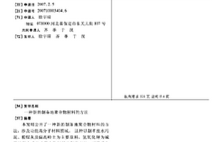 新的制備地聚合物材料的方法