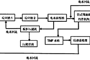 回用處理反滲透濃水的工藝流程