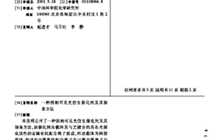 固相可見光仿生催化劑及其制備方法