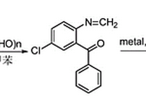 制備2-甲氨基-5-氯二苯甲酮的方法