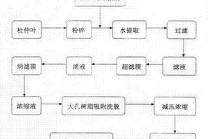 制取杜仲中松脂醇二葡萄糖苷的方法