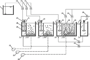 多點進(jìn)水耦合固定膜強(qiáng)化深度脫氮裝置
