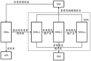 鹽硝穩(wěn)定分離的循環(huán)式提純平衡處理系統(tǒng)及設(shè)備和方法