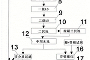 能達(dá)到地表水Ⅲ類水標(biāo)準(zhǔn)的深度處理系統(tǒng)及方法