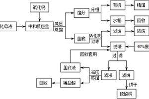 吡啶光氯化母液的后處理方法