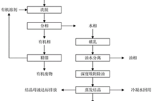 從廢電池回收液的萃余液中回收硫酸鈉的方法