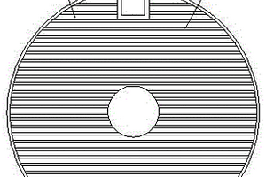 用于連續(xù)沉降槽的阻泥板