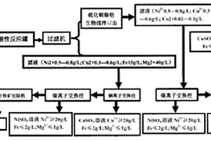 鎳鈷銅貧礦或尾礦的選冶聯(lián)合工藝