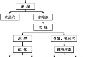 污酸中去除氟、氯離子的處理方法