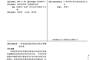 光催化流化床凈化有機(jī)污染物的方法