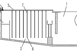 具有曝氣除鐵功能的平流沉淀池