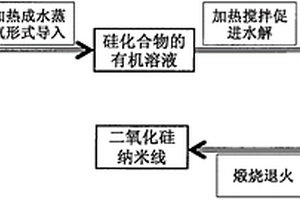 二氧化硅納米線的制備方法