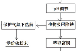 低品位礦有價(jià)金屬浸出-生物吸附-電積濕法冶金工藝