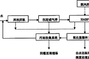 處理垃圾滲濾液的工藝