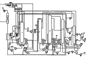 特級食用酒精六塔差壓蒸餾裝置及工藝