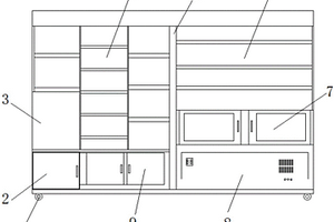 具備冰敷和洗漱功能的展示柜