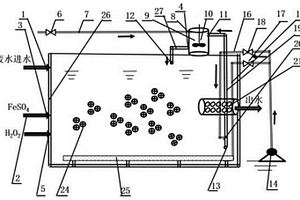 采用MBBR載體的芬頓高級(jí)氧化的裝置