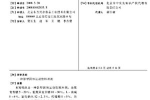 新型固體運動飲料沖劑