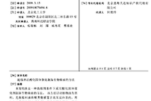 超臨界法酸化固體催化制備生物柴油的方法