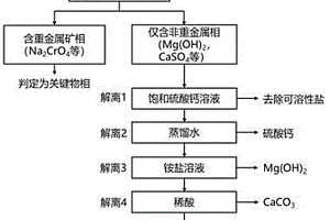 判定固體危廢中重金屬關(guān)鍵賦存物相的方法