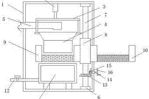用于腐竹生產(chǎn)的廢水固體顆粒隔離裝置