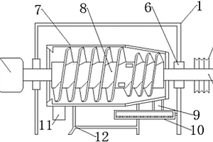 離心沉降式農(nóng)作物有機(jī)固體廢物脫水裝置