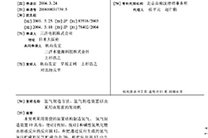 氫氣制造方法、氫氣制造裝置以及采用該裝置的發(fā)動(dòng)機(jī)