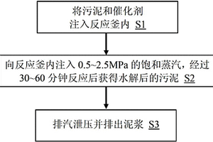 污泥催化熱水解處理方法及其應(yīng)用