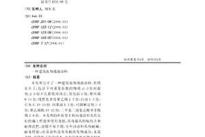 建筑裝飾墻面涂料