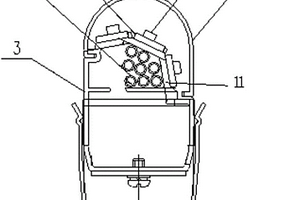 軌道車輛車廂照明結構及其照明燈具