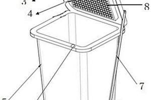 帶消毒功能的儲存醫(yī)療廢棄物的智能垃圾桶