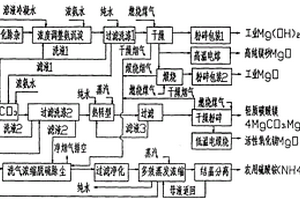 一種鋼鐵冶煉鎂法脫硫液聯(lián)產(chǎn)硫酸銨的系統(tǒng)