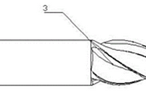 一種用于內(nèi)孔開槽的三刃旋風(fēng)銑刀