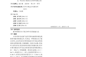 耐熱絕緣高分子復(fù)合材料及其制備方法