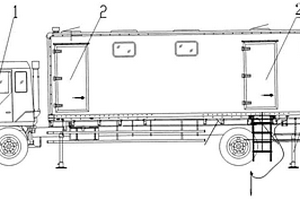 一種新型防化淋浴車