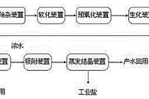 一種濃鹽水零排放處理裝置