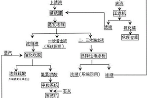 一種鉛鋅冶煉煙氣洗滌高濃度污酸零排放工藝