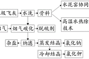 一種基于碳中和的生活垃圾焚燒飛灰資源化利用工藝