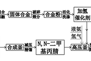 一種加氫催化劑的制備方法及應(yīng)用該催化劑合成DMAPA的方法