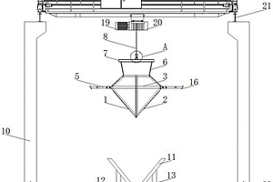 一種醫(yī)療廢物焚燒無(wú)動(dòng)力自動(dòng)開(kāi)合上料斗