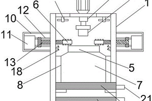 一種具有快速去除廢料效果的切邊機