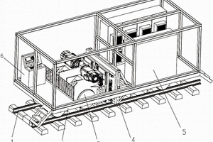 一種鋼軌銑磨車銑削作業(yè)單元試驗(yàn)平臺(tái)